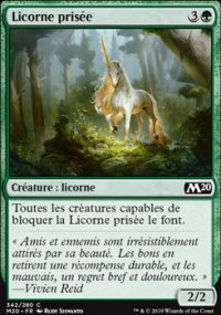 Licorne prise - 