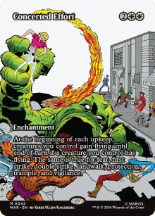 Effort concert� - Marvel