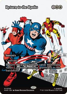 Retour dans les rangs - Marvel