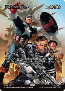 Fureur des justes - Marvel