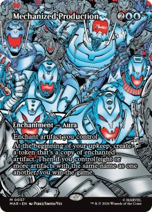 Production m�canis�e - Marvel