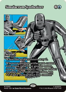 Synth�tiseur de simulacre - Marvel
