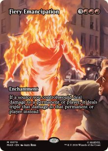 �mancipation ardente - Marvel
