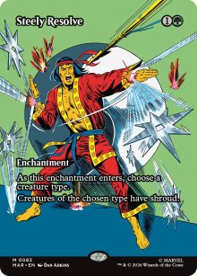 D�termination d'acier - Marvel