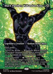 Black Panther, Wakandan King - Marvel