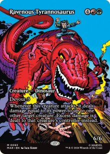 Tyrannosaure vorace - Marvel