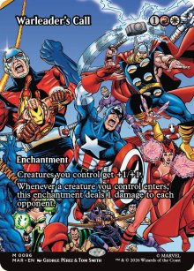 Appel de la meneuse de guerre - Marvel