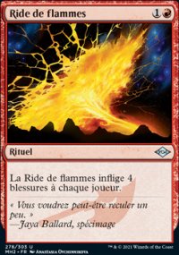 Ride de flammes - 