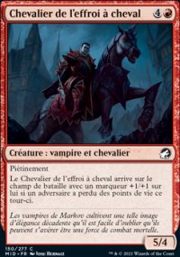 Chevalier de l'effroi  cheval - 