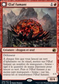 uf fumant<br>Dragon de Cendregueule