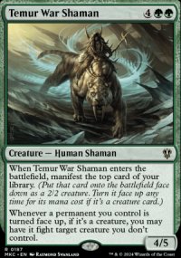 Temur War Shaman - 