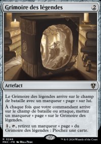 Grimoire des lgendes - 