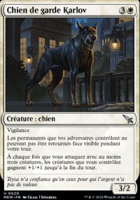 Chien de garde Karlov - 