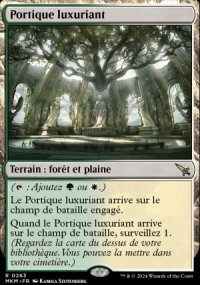 Portique luxuriant - 