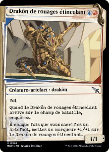 Drakn de rouages tincelant - 