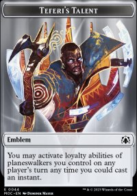 Emblem Teferi's Talent - 