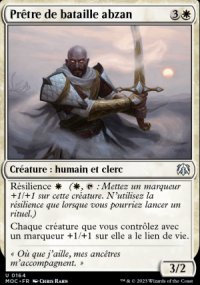 Prtre de bataille abzan - 