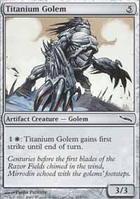 Golem de titane - Mirrodin