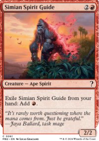 Guide spirituel simiesque - Mystery Booster 2