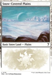 Snow-Covered Plains - Mystery Booster 2