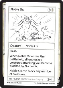 Noble Ox - Mystery Booster 2