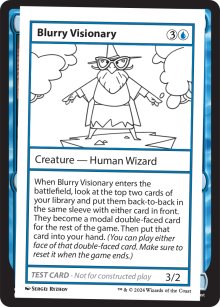 Blurry Visionary - Mystery Booster 2