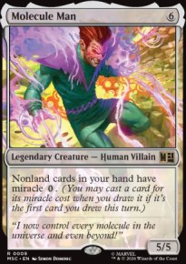 Molecule Man - Marvel Super Heroes Commander Decks