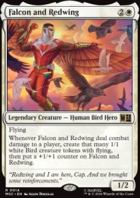 Falcon and Redwing - Marvel Super Heroes Commander Decks