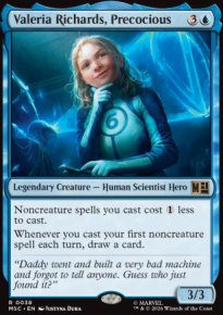 Valeria Richards, Precocious - Marvel Super Heroes Commander Decks