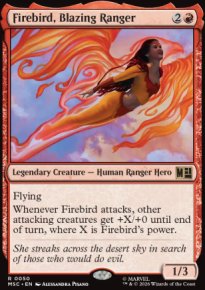 Firebird, Blazing Ranger - Marvel Super Heroes Commander Decks