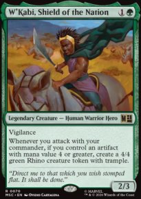 W'Kabi, Shield of the Nation - Marvel Super Heroes Commander Decks