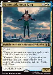 Namor, Atlantean King - Marvel Super Heroes Commander Decks