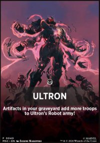 Ultron - Marvel Super Heroes Commander Decks