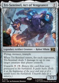 Tri-Sentinel, Act of Vengeance - Marvel Super Heroes Commander Decks