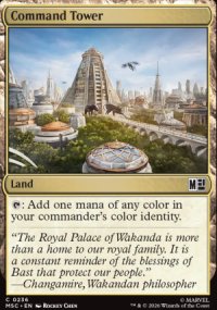Command Tower - Marvel Super Heroes Commander Decks