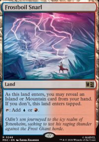 Frostboil Snarl - Marvel Super Heroes Commander Decks
