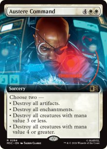 Austere Command - Marvel Super Heroes Commander Decks