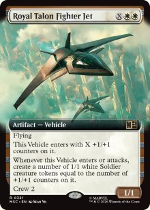 Royal Talon Fighter Jet - Marvel Super Heroes Commander Decks