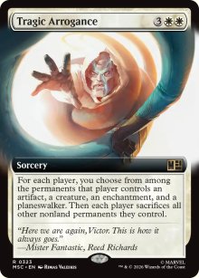Tragic Arrogance - Marvel Super Heroes Commander Decks