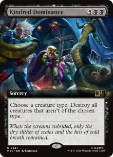 Kindred Dominance - Marvel Super Heroes Commander Decks