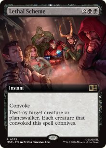 Lethal Scheme - Marvel Super Heroes Commander Decks