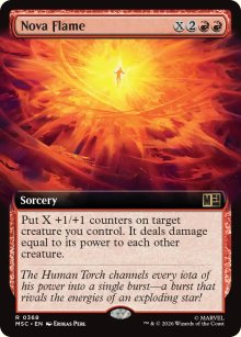 Nova Flame - Marvel Super Heroes Commander Decks