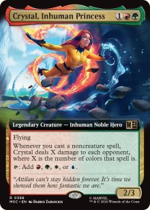 Crystal, Inhuman Princess - Marvel Super Heroes Commander Decks