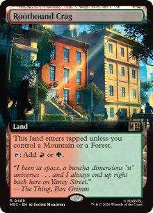 Rootbound Crag - Marvel Super Heroes Commander Decks