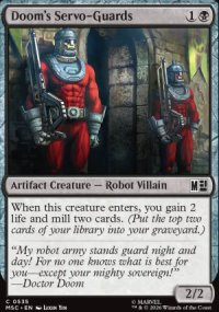 Doom's Servo-Guards - Marvel Super Heroes Commander Decks