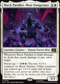 Black Panther, Most Dangerous - Marvel Super Heroes Commander Decks