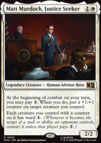 Matt Murdock, Justice Seeker - Marvel Super Heroes Commander Decks