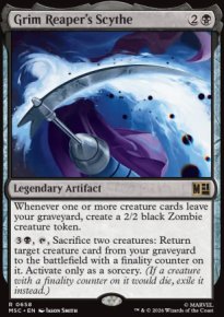 Grim Reaper's Scythe - Marvel Super Heroes Commander Decks