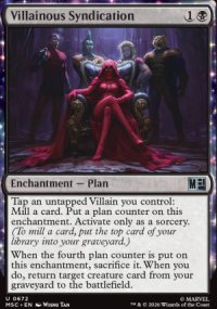 Villainous Syndication - Marvel Super Heroes Commander Decks