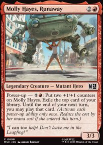 Molly Hayes, Runaway - Marvel Super Heroes Commander Decks